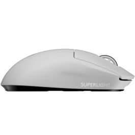 Logitech G PRO X SUPERLIGHT Ratón Gaming Inalámbrico LIGHTSPEED, el más ligero y rápido, con Sensor HERO y Almohadillas PTFE - Blanco Logitech G PRO X SUPERLIGHT Ratón Gaming Inalámbrico LIGHTSPEED, el más ligero y rápido, con Sensor HERO y Almohadillas PTFE - Blanco