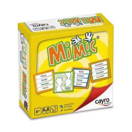 Cayro Juego Mi Mic Riesgo, Mímica y Frases Disparatadas para 8 años, 2 jugadores, Multilingüe Cayro Juego Mi Mic Riesgo, Mímica y Frases Disparatadas para 8 años, 2 jugadores, Multilingüe
