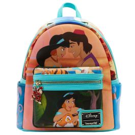 Loungefly Mochila Disney Aladdin Jasmine 25cm, cuero vegano, detalles estampados y forro a juego Precio: 57.95000002. SKU: B1JGEZCMGK