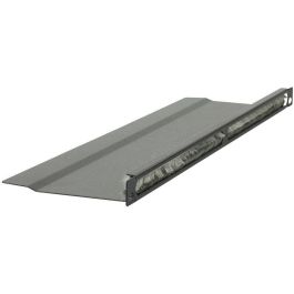 Lanview by Logon 1/2U 19" L BENT, BRUSHED CABLE ORGANIZER PANEL BLACK Precio: 19.49999942. SKU: B12AHKHPS7