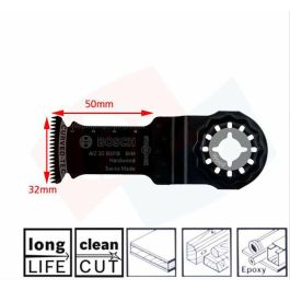 Bosch Professional 2608664131 Juego de Hojas para Herramienta Oscilante STARLOCK, Ideal para Cortar