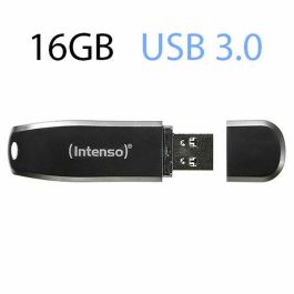 Memoria USB INTENSO Speed Line Negro 16 GB Memoria USB INTENSO Speed Line Negro 16 GB