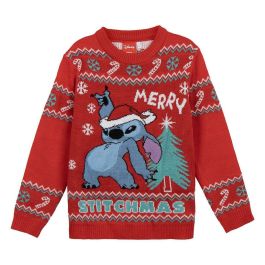 Jersey Unisex Stitch Rojo 8 Años
