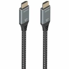 AISENS - CABLE HDMI V2.1 ULTRA ALTA VELOCIDAD / HEC 8K@60HZ 48GBPS, A/M-A/M, GRIS/NEGRO, 10M