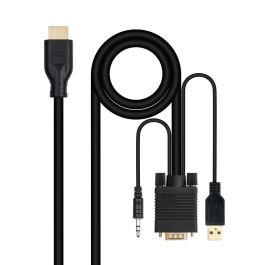 Cable VGA NANOCABLE 10.15.4612 1,8 m Negro Precio: 12.50000059. SKU: B16ZYA98VE