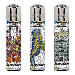 Encendedor cp11 barcelona, diseños variados. clipper Precio: 1.88999943. SKU: B19FPSYA43