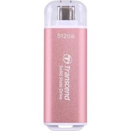 Transcend ESD300P SSD Portátil 512GB USB 3.2 Gen 2 Type-C 10Gbps Rosa Precio: 185.95000006. SKU: B1JPRKFSTZ
