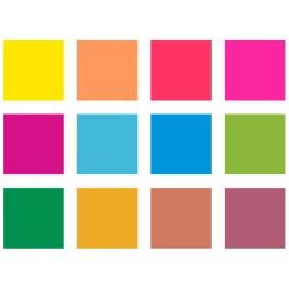 STAEDTLER Wandtafelkreide Tizas de Colores Surtidos para Pizarra, 12 Unidades, en Estuche, Multicolor, Redondas