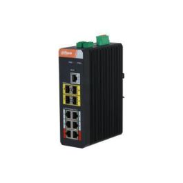 Dahua Switch PoE 6 puertos + 4 puertos ópticos Gigabit industrial gestionable. Temperatura -40ºC a +75ºC Precio: 330.8900001. SKU: B1DXRTFTGA