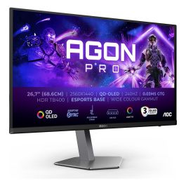 AOC AG276QZD2 Monitor Gaming QD-OLED 26.5" QHD 240Hz 0.03ms Adaptive Sync HDR400 Negro Precio: 546.50000053. SKU: B1HRS9YBF4