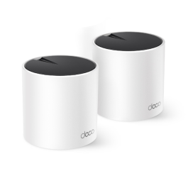 TP-Link DECO X55 Sistema WiFi Mesh 2-Pack AX3000 Doble Banda Wi-Fi 6 (802.11ax) con 3 Puertos LAN y Soporte para 150 Dispositivos Blanco Precio: 168.49999958. SKU: S7817732