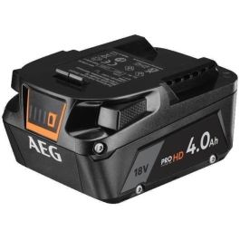 AEG - Batería de litio Pro 18 Volts 4 -0 Ah - Tecnología HIGH DEMAND. -L1840SHD