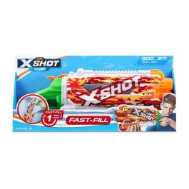 Pistola de agua x-shot skins pump action fast-fill, 49x18x6cm. - modelos surtidos