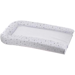 Domiva Cambiador PVC con 2 Esponjas Removibles - Blanco Estrellas