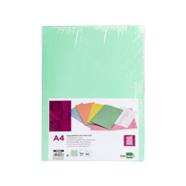 Subcarpeta Liderpapel A4 Verde Pastel 180 gr-M2 50 unidades