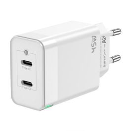 Aisens Cargador GaN 45W 2xUSB-C PD3.0 QC4.0 Blanco Precio: 12.79000008. SKU: B12HMFYYVJ
