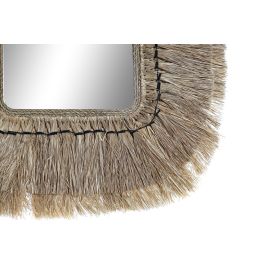 Espejo de pared DKD Home Decor Natural Bali 50 x 2 x 60 cm