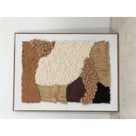 DKD Home Decor Cuadro Moderno Abstracto Rosa Negro Poliester Ps 60 x 3.5 x 80 cm (2 Unidades)