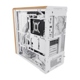 Lian Li Lancool Caja PC Gaming SSI-EEB E-ATX ATX Vidrio Templado Acero Madera USB-C Hub ARGB 2x170mm 1x140mm Ventiladores Incluidos