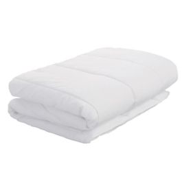 BLANREVE Edredón ligero de microfibra - 220 x 240 cm - Blanco BLANREVE Edredón ligero de microfibra - 220 x 240 cm - Blanco