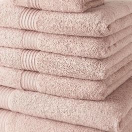 Today TOD3574641225674 Juego de 10 toallas de baño 100% Algodón Rosa arena (4x 30x50, 4x 50x90, 2x 70x130 cm) Today TOD3574641225674 Juego de 10 toallas de baño 100% Algodón Rosa arena (4x 30x50, 4x 50x90, 2x 70x130 cm)