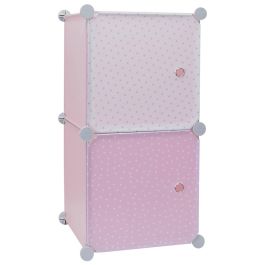 Home Deco Kids Estantería Modular Vallee Outlet 2 Cubos Rosa Puerta 30x30x30cm Precio: 12.50000059. SKU: B1D3NZF62K