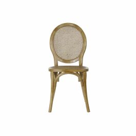 Silla de Comedor DKD Home Decor Marrón claro Ratán Madera de olmo 45 x 42 x 92 cm Precio: 178.95000002. SKU: S3022818