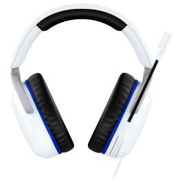 HyperX Cloud Stinger 2 Auriculares Gaming con Cable para PlayStation, Blanco - 75X29AA