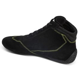 Sparco S00129540NRGF Botines de Competición Slalom 2022 Homologados FIA 8856-2018 Negro-Amarillo Talla 40