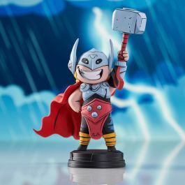 Diamond Select Figura Thor Jane Foster Marvel Animado Resina 13cm Edición Limitada 3000 Pcs Sculpted Casen Barnard