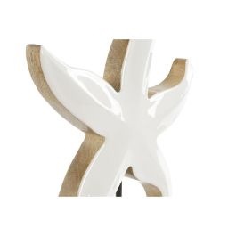 Decoracion Mediterraneo DKD Home Decor Blanco Natural 5 x 28 x 18 cm