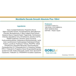 Montibel·lo Decode Smooth Absolute Plus Bálsamo Alisador Protector 150ml Facilita el Alisado y Controla el Encrespamiento Precio: 14.49999991. SKU: S4248108