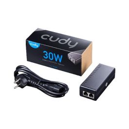 Cudy POE200 Inyector PoE+ Gigabit 30W IEEE 802.3af/at Negro