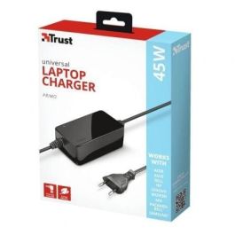 Trust 21904 Cargador Portátil Universal Primo 45W Automático, 6 Conectores, Voltaje 18-20V