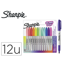 Sharpie Rotulador Permanente Fine Glam Pop Blister 12 Unidades Colores Surtidos Precio: 17.78999959. SKU: B1HXZV9BWM