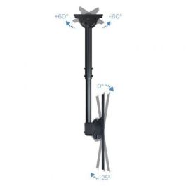 TooQ LPCE1170TSLI-B Soporte Techo TV Giratorio Inclinable Nivelable 37-70" VESA 200x200-600x400 50kg Techos Inclinados Negro TooQ LPCE1170TSLI-B Soporte Techo TV Giratorio Inclinable Nivelable 37-70" VESA 200x200-600x400 50kg Techos Inclinados Negro