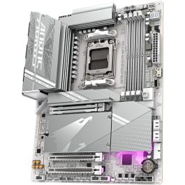 Gigabyte Placa Base X870 AORUS ELITE WF7 ICE AM5 para CPUs AMD Ryzen, VRM 16+2+2, DDR5 8200MHz OC, Wi-Fi 7, ATX