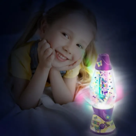 Canal Toys Style 4 Ever Mini Lámpara de Lava DIY Haz tu Propia Lámpara de Lava con Accesorios Incluidos y Pegatinas 3 Temas Coleccionables