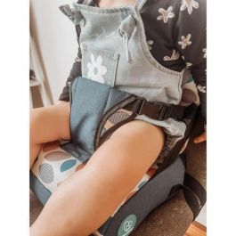 Dreambaby Asiento Elevador Portátil para Comer, Listo para Llevar, Hojas, Azul