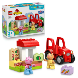 Lego DUPLO 10468 Peppa Pig Tractor y Mercado Juguete Educativo para Niños de 2 Años - Regalo para Bebé Precio: 33.68999975. SKU: B1GNDGKZP3
