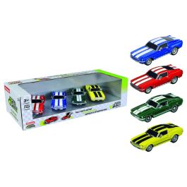 Carrera Blister 4 Coches Ford Mustang 67 Pull Back +3 Años Escala 1:43 Precio: 23.50000048. SKU: B1GHZKDW7K