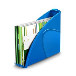 Cep Revistero de Sobremesa Plástico Reciclable Azul 85x270x310 mm, Uso Vertical/Horizontal, Acabado Mate y Brillante Precio: 8.49999953. SKU: B16XKYAWRQ