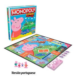 Hasbro Gaming Monopoly Junior Peppa Pig F1656 Juego de Mesa en Portugués Precio: 12.98999977. SKU: B12CETVTB8