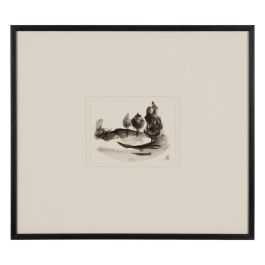 Cuadro Pintura Paisaje 4/M 50 X 2 X 44 cm