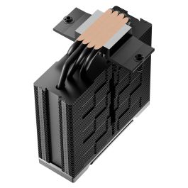 DeepCool AK400 G2 DIGITAL NYX - Refrigerador de aire para CPU con pantalla LCD, 120mm, 4 Heat Pipes, Ventilador PWM, Negro, Compatible con Intel y AMD