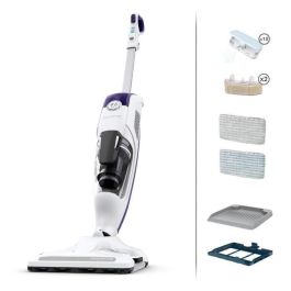 Limpiador a vapor ROWENTA RY7731WH Clean & Steam Revolution - Succiona y limpia con vapor - Mata el 99,9% de las bacterias Limpiador a vapor ROWENTA RY7731WH Clean & Steam Revolution - Succiona y limpia con vapor - Mata el 99,9% de las bacterias