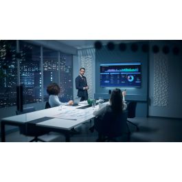 AVOCOR AVK-6510 Monitor Interactivo QLED 65'' 4K Ultra HD (3840x2160) con Android 14, HDMI, USB, USB-C