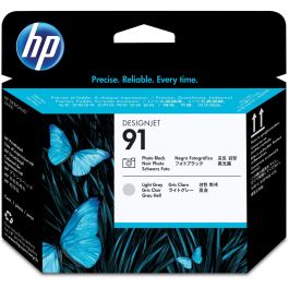 HP C9464A 91 Cabezal de impresión fotográfico para impresora - Negro y gris claro