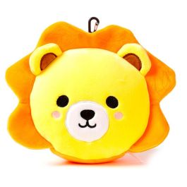 PUCKATOR Almohada de Viaje con Antifaz León Adoramals Relaxeazzz 19x28x6cm