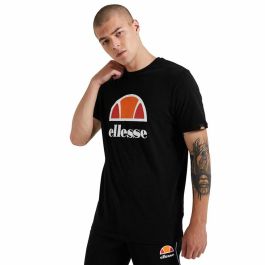 Camiseta Deportiva de Manga Corta Ellesse Dyne Negro